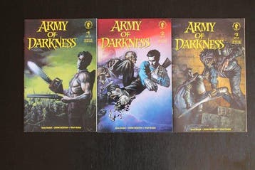 Army of Darkness 1 t/m 3 - 3 Comic - Eerste druk - 1992, Boeken, Nieuw