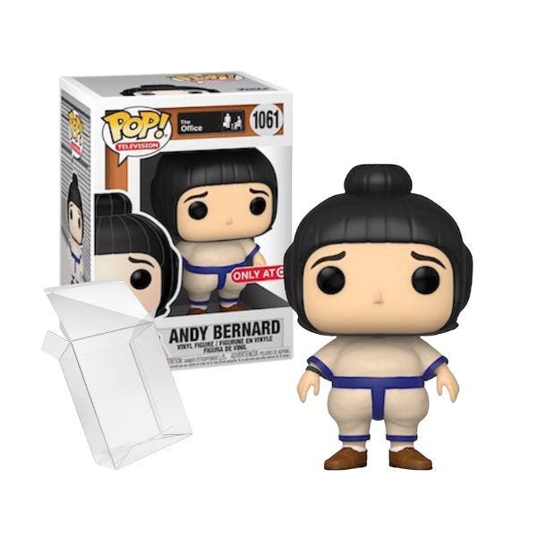 Funko Pop  The Office  Andy Bernard in Sumo Suit 1061 Target, Collections, Jouets miniatures, Envoi
