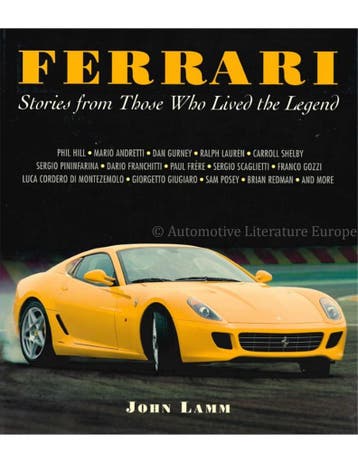 FERRARI, STORIES FROM THOSE WHO LIVED THE LEGEND, Nieuw