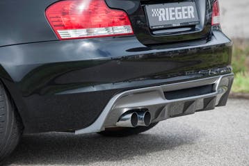 Rieger diffuser | 1er E82, E88 (182 / 1C): 10.07- - Coupé, C, Verzenden