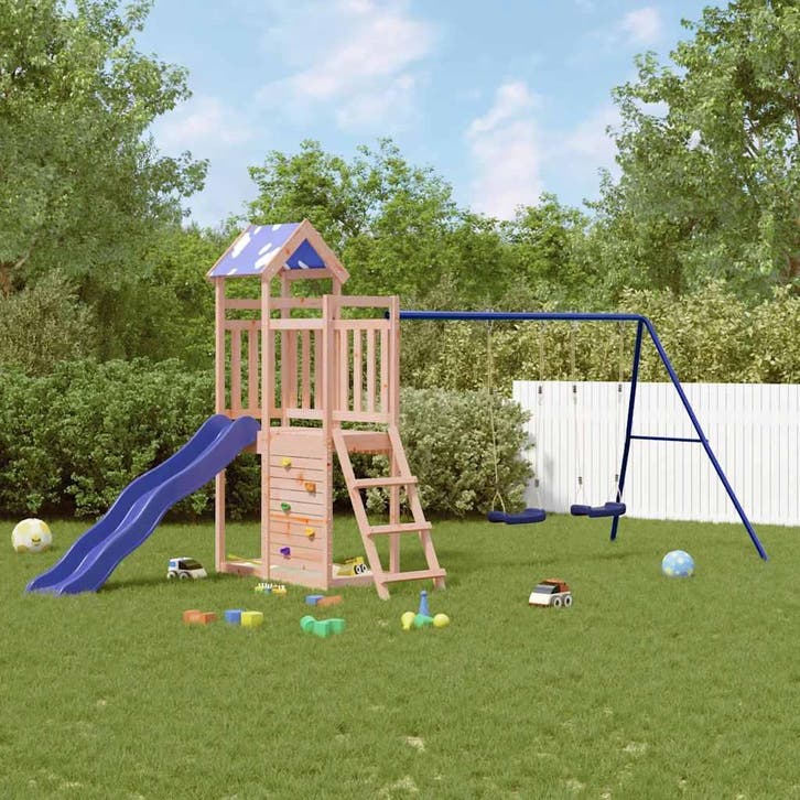 vidaXL Speelhuis massief douglashout, Enfants & Bébés, Jouets | Extérieur | Aires de jeux, Envoi
