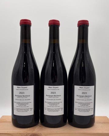 2023 Marc Soyard Montrecul - Bourgondië - 3 Flessen (0.75, Nieuw