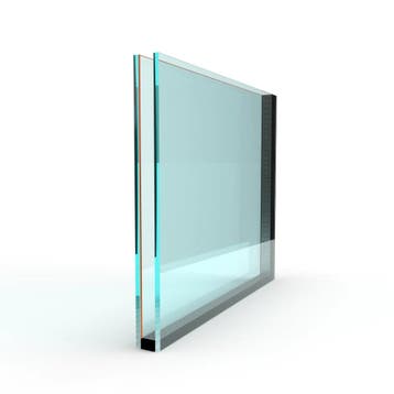 Dubbel glas HR++ gehard-HR++ dubbel glas gehard 5 - sp - 4*, Doe-het-zelf en Bouw, Verzenden, Nieuw
