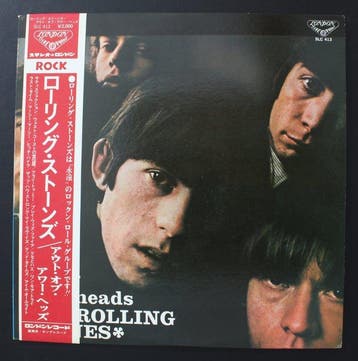 De Rolling Stones - Out Of Our Heads (Japan) – RARE 1972