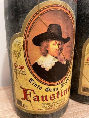 1982 Faustino I - Rioja Gran Reserva - 3 Flessen (0.75, Nieuw