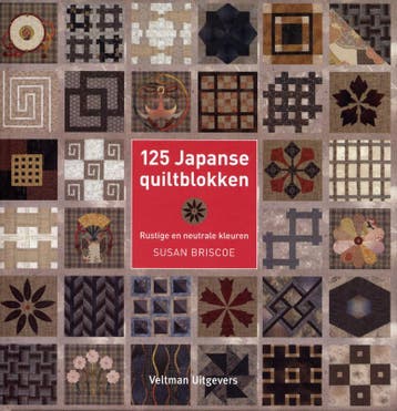125 Japanse quiltblokken 9789048304479 Susan Briscoe, Verzenden, Zo goed als nieuw, Susan Briscoe