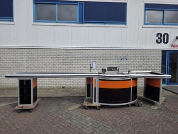 Pillen Check-Out Kassameubel - met Transportband – B565 x
