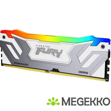 Kingston DDR5 FURY Renegade RGB White 1x24GB 8400 CUDIMM, Verzenden, Nieuw