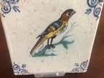Carreau - 1650-1700 - Vogel Tegel, Antiek en Kunst