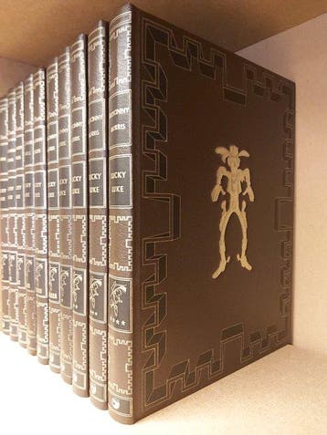 Lucky Luke - 10x C - 10 Album - Réédition - 1981/1982, Nieuw
