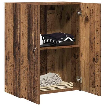 vidaXL Kantoorkast Oud hout 70 x 32 x 77.5 cm Bewerkt hout, Huis en Inrichting, Verzenden, Nieuw