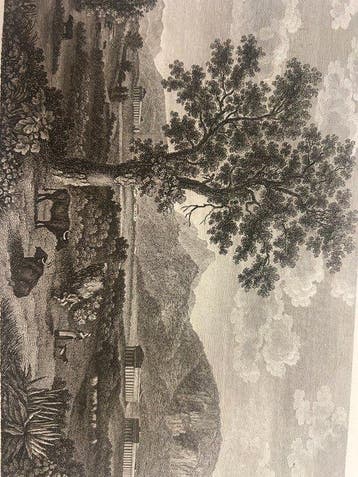 Italië - Campanië// Paestum; Vincenzo Aloja (Napoli, c. 1764, Nieuw