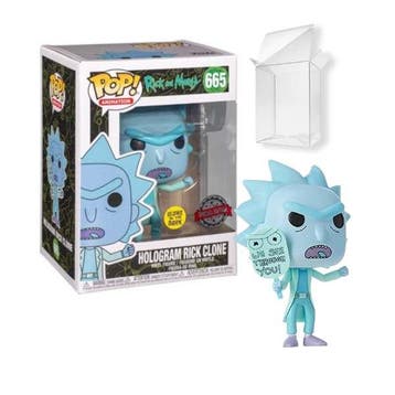 Funko Pop  Rick and Morty  Hologram Rick Clone  665 SE, Verzenden