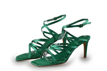 Tamaris Sleehakken in maat 37 Groen, Kleding | Dames, Tamaris, Verzenden, Zo goed als nieuw, Schoenen met hoge hakken