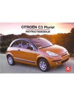 2005 CITROEN C3 PLURIEL INSTRUCTIEBOEKJE NEDERLANDS, Ophalen of Verzenden