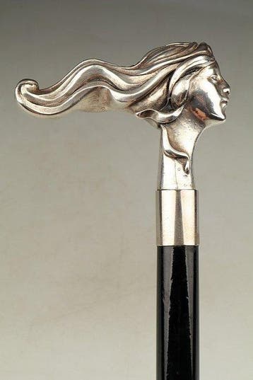 Canne de marche - Argent 925