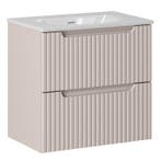 Badkamermeubel Nova 60 cm – Beige – Hangend Badmeubel, Verzenden