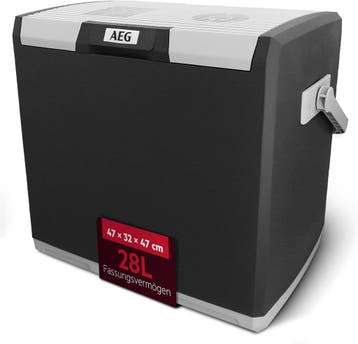 AEG KK 28 Koelbox (12V/230V) - De roadtrip must-have. Sne..., Caravans en Kamperen, Verzenden, Zo goed als nieuw, Koelbox, Elektrisch