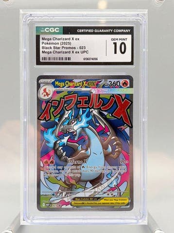 Pokémon Graded card - Mega Charizard X ex - Mega Charizard X, Nieuw
