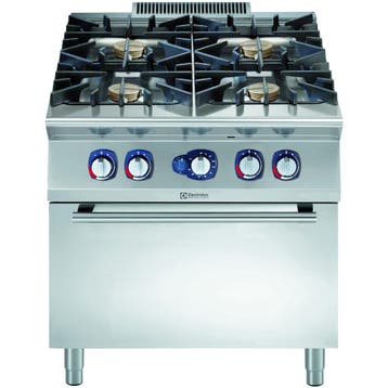 Fornuis + Oven | e-XP 900 | Gas | 4 Branders (4x 10kW) +, Verzenden, Nieuw in verpakking