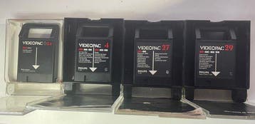 Philips - Videopac - lot of 4 - Videogame - In originele