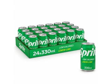 Veiling - 2x 2x tray Sprite, Divers