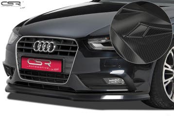 Cup spoilerlip met ABE voor Audi A4 B8 CSL176-C, Verzenden