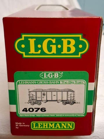 LGB G - LGB 4076 - Modeltrein goederenwagon (1) - LGB 4076, Hobby & Loisirs créatifs