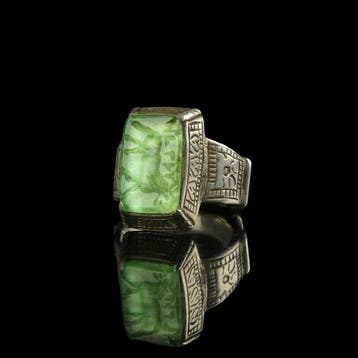 Ottomaan Zilver Ring met intaglio