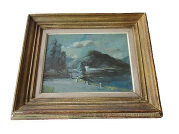 Martin BOLLÉ ( 1912 - 1968 ) - La barrage de le Gileppe, Antiek en Kunst