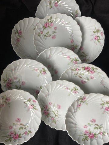 Limoges - HAVILAND modèle SYLVIE - Assiette de service (10)