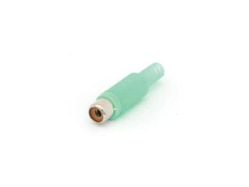 2dekans | Generic Vrouwelijke Rca Plug - Groen, Ophalen of Verzenden, Nieuw