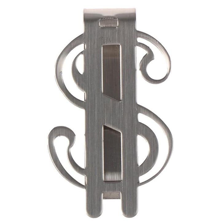 Fako Bijoux - Geldclip - Dollar - Moneyclip Dollar - RVS -, Handtassen en Accessoires, Portemonnees, Verzenden