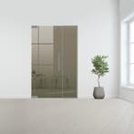 Glazen binnendeur met zijlicht zonder kozijn RVS beslag-Link, Verzenden, Nieuw