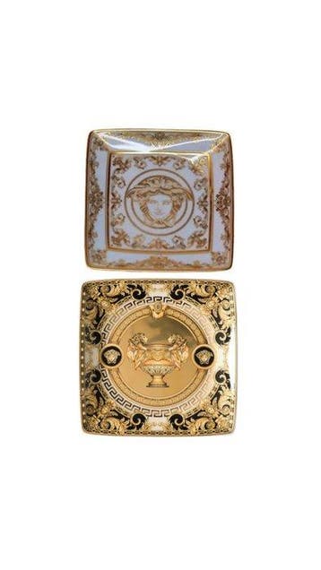 Rosenthal - Versace - Plat (2) - Porcelaine - Golden Med