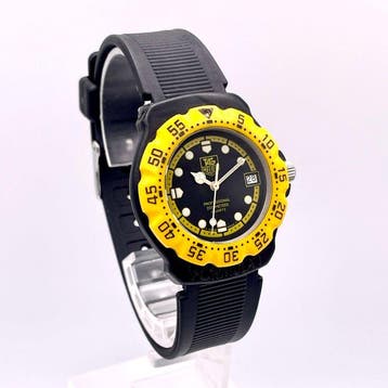 TAG Heuer - Formula 1, Professional, Vintage, Black Yellow -