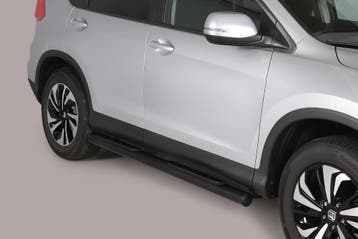 Side Bars | geschikt voor Honda | CR-V 15- 5d suv. | RVS zwa, Verzenden