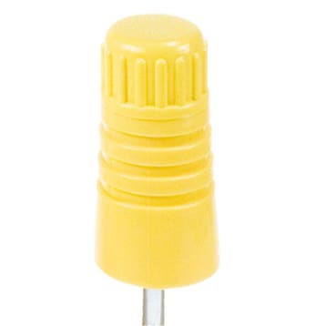 Dumpisolator, dopisolator volledig geel, voor m10 en m12