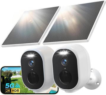 Bewakingscamera 2K 4MP Zonne-energie | Retour deal -34% | NU, Verzenden, Buitencamera