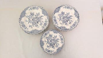 Crown Ducal - Tafelservies (18) - Porselein - Bristol