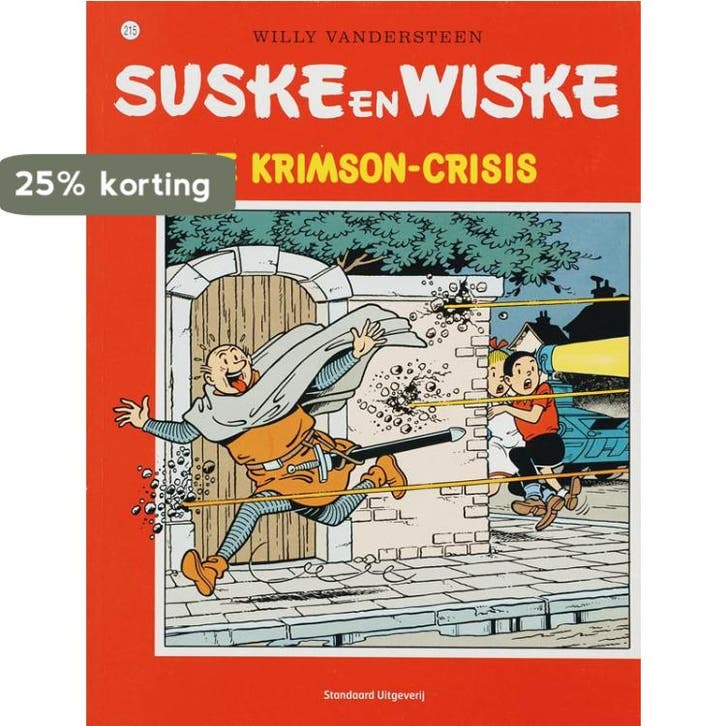De Krimson-crisis / Suske en Wiske / 215 9789002159732, Boeken, Stripverhalen, Gelezen, Verzenden