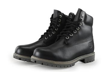 Timberland Veterboots in maat 43 Zwart, Kleding | Heren, Schoenen, Verzenden, Boots, Zo goed als nieuw, Timberland