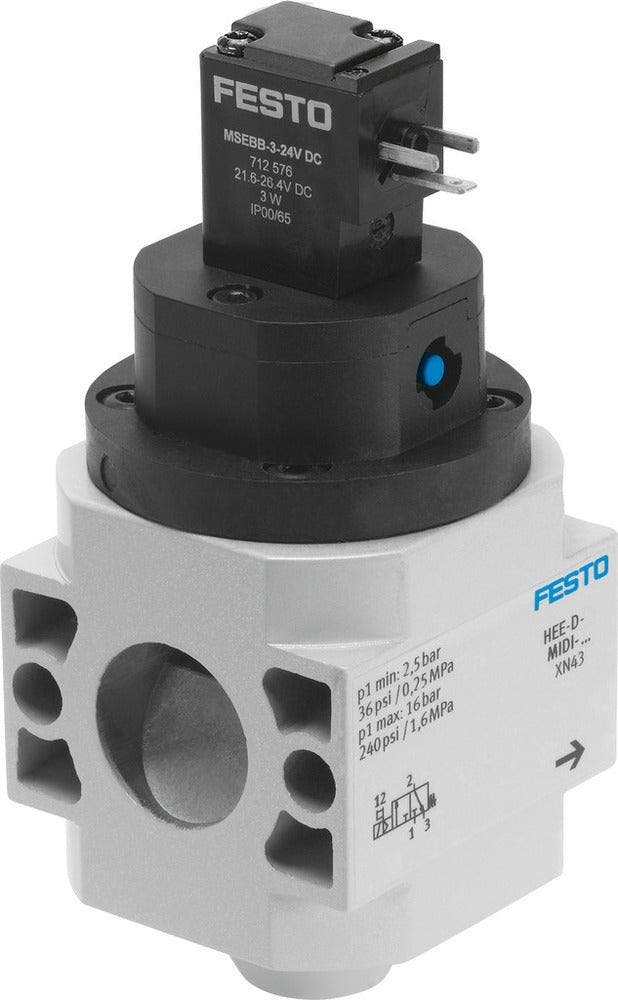 FESTO Inschakelventiel 2.5-16bar Midi - 172961, Doe-het-zelf en Bouw, Overige Doe-Het-Zelf en Bouw, Verzenden