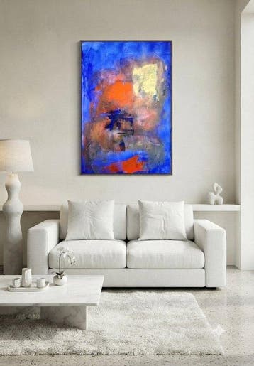 Giovanni Soccini - Oceano, Antiek en Kunst, Kunst | Schilderijen | Modern