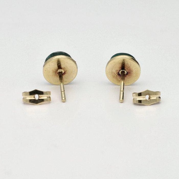 Zonder minimumprijs - Oorbellen - 14 karaat Geel goud -, Handtassen en Accessoires, Oorbellen