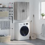 vidaXL Bovenkast 69,5x34x90 cm grijs sonoma eikenkleurig, Verzenden, Nieuw