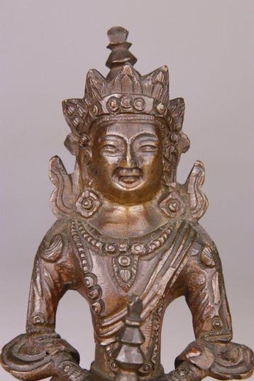 Statuette Bouddha Amitayus - Chinois - Bronze - Chine -