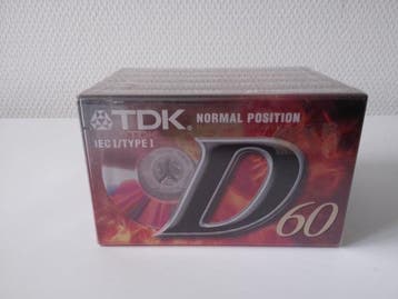 TDK, Maxell - UR 60 - D60 (Type I / Type II) Lege, Nieuw