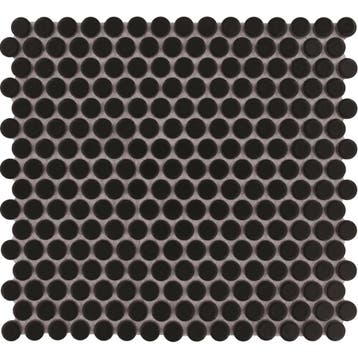 Wand Mozaïek Tegels Factory Keramiek Zwart - Matje 31,5x2.., Nieuw, Ophalen of Verzenden, 20 tot 40 cm, 10 m² of meer