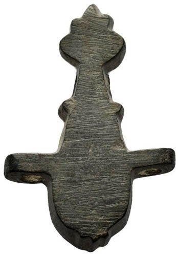 Middeleeuws Brons, Indrukwekkende palmdedal van 45 mm - 11e